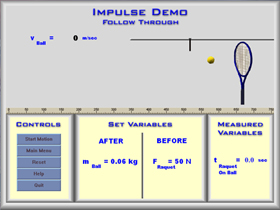 screen from impulse demo module