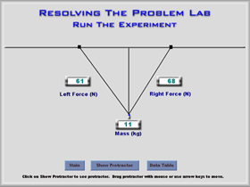 screen of resolving the problem lab